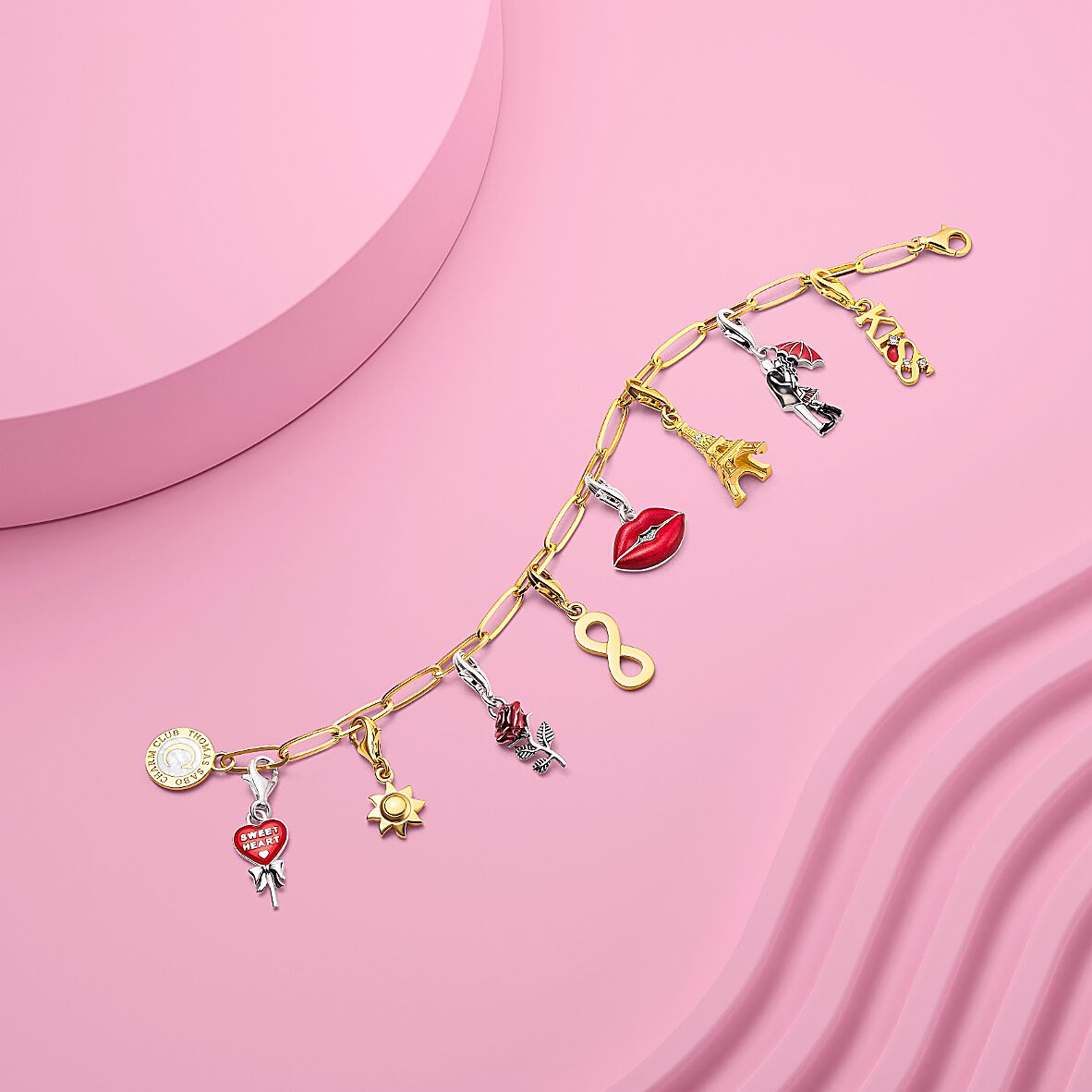 Heart Charms Giving Collection Bracelet - Jewelry - Hallmark