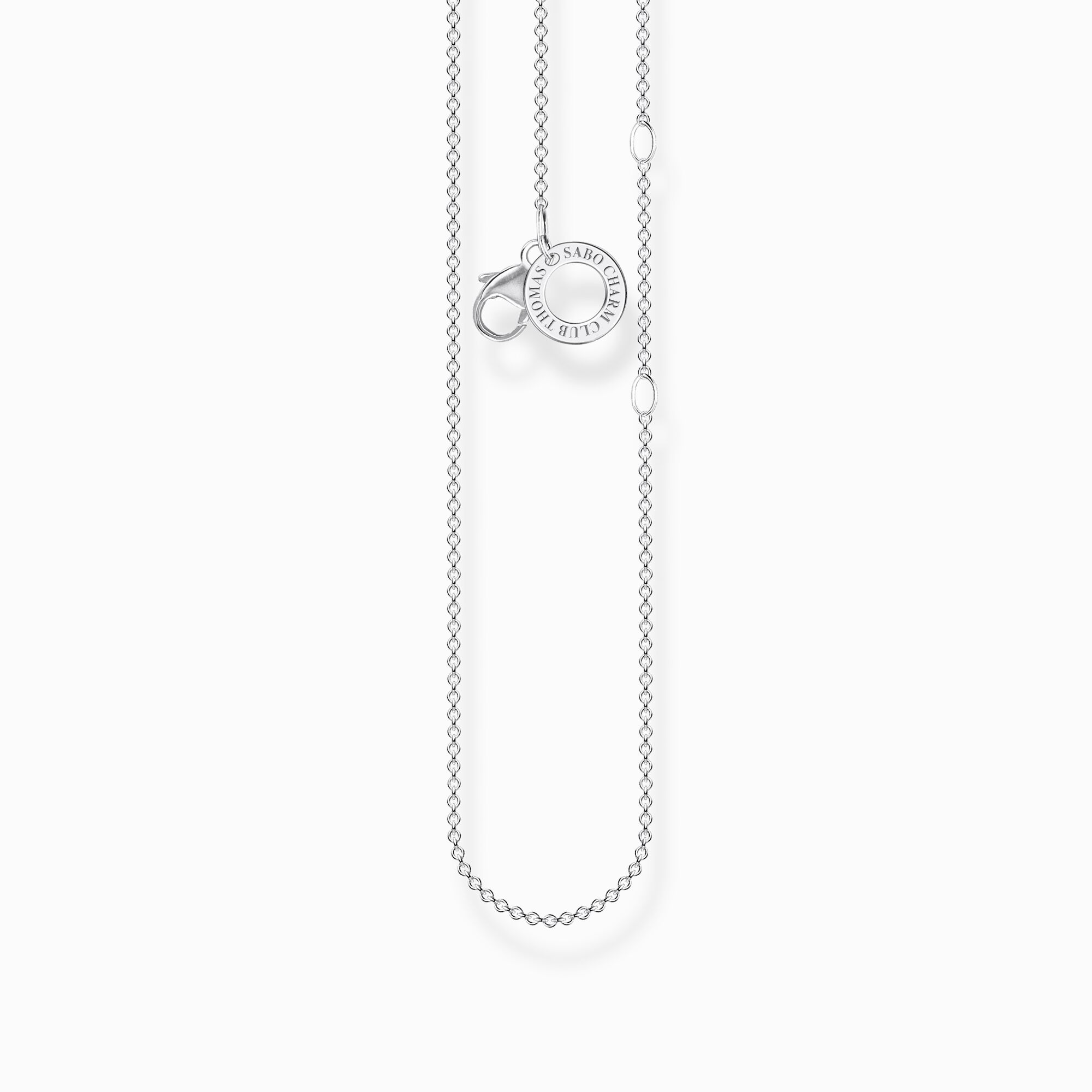 Charm necklace silver Thickness 1.00 mm &#40;0.04 Inch&#41; from the Charm Club collection in the THOMAS SABO online store