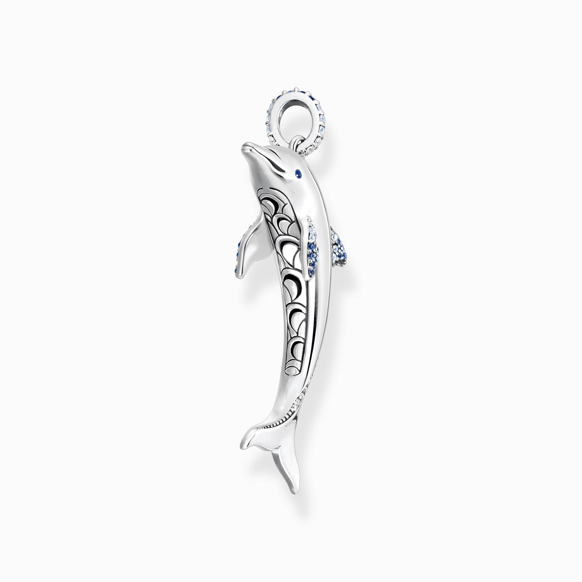 Kettenanhänger für Damen, THOMAS SABO Delfin – Silber