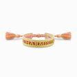 Gewebtes Armband Charmista in Pink, Gr&uuml;n und Orange aus der Charming Collection Kollektion im Online Shop von THOMAS SABO