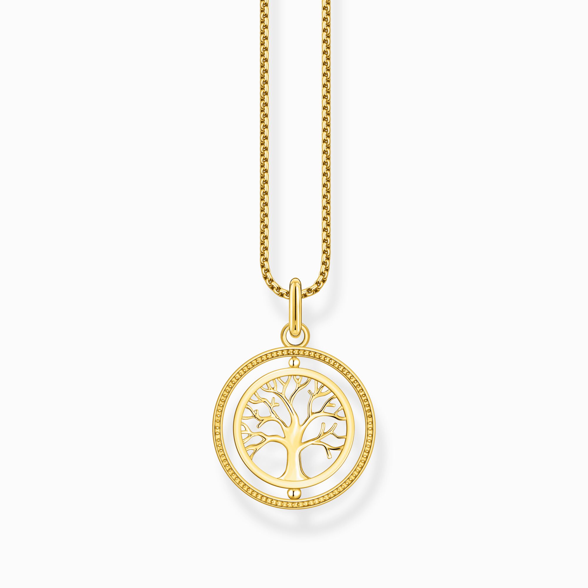 Kette mit Anhänger Tree of SABO Love: gelbvergoldet – THOMAS