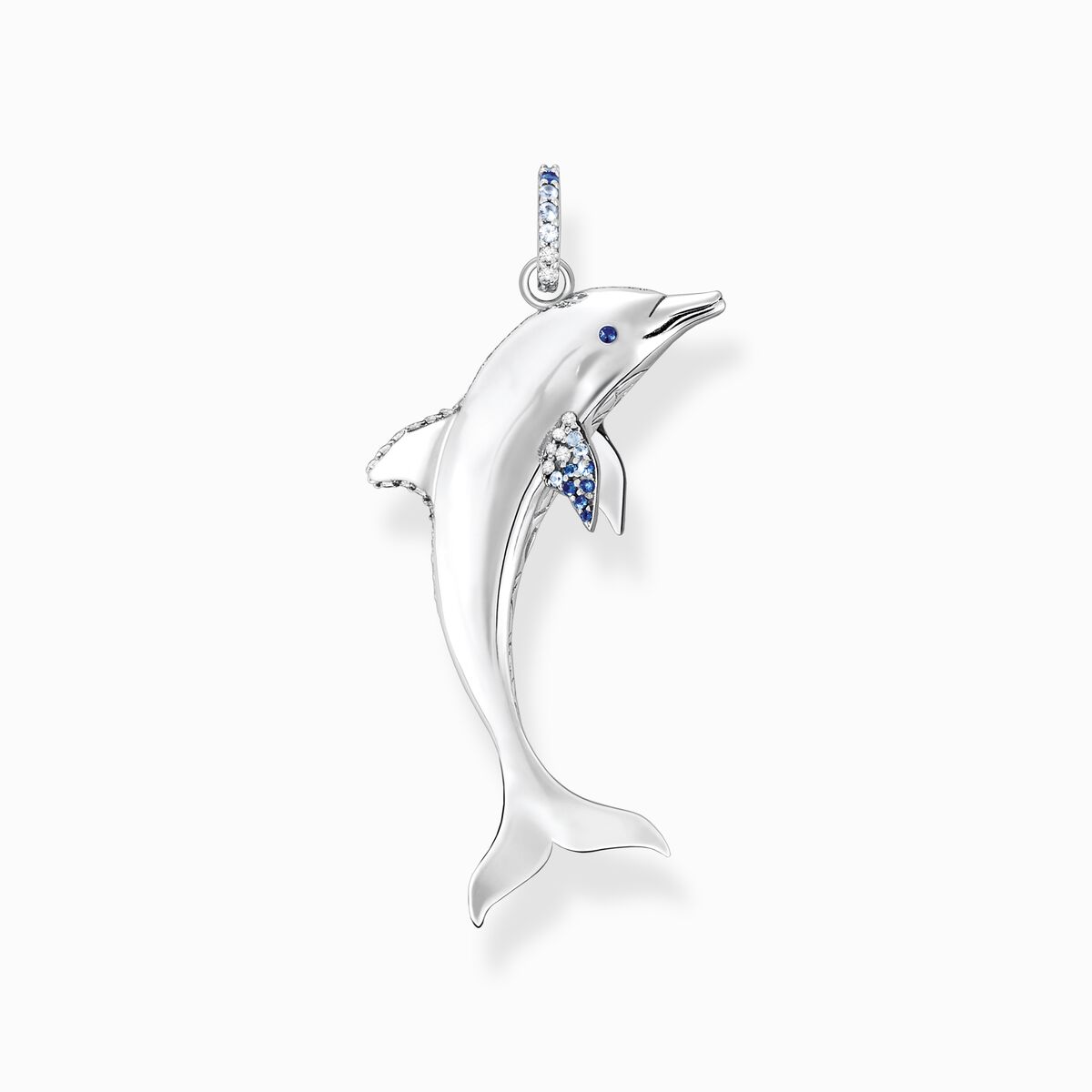 Kettenanhänger für Damen, Silber: – THOMAS Delfin SABO