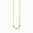 Gold-plated singaporean necklace Thickness 1,70 mm &#40;0,07 Inch&#41; from the  collection in the THOMAS SABO online store