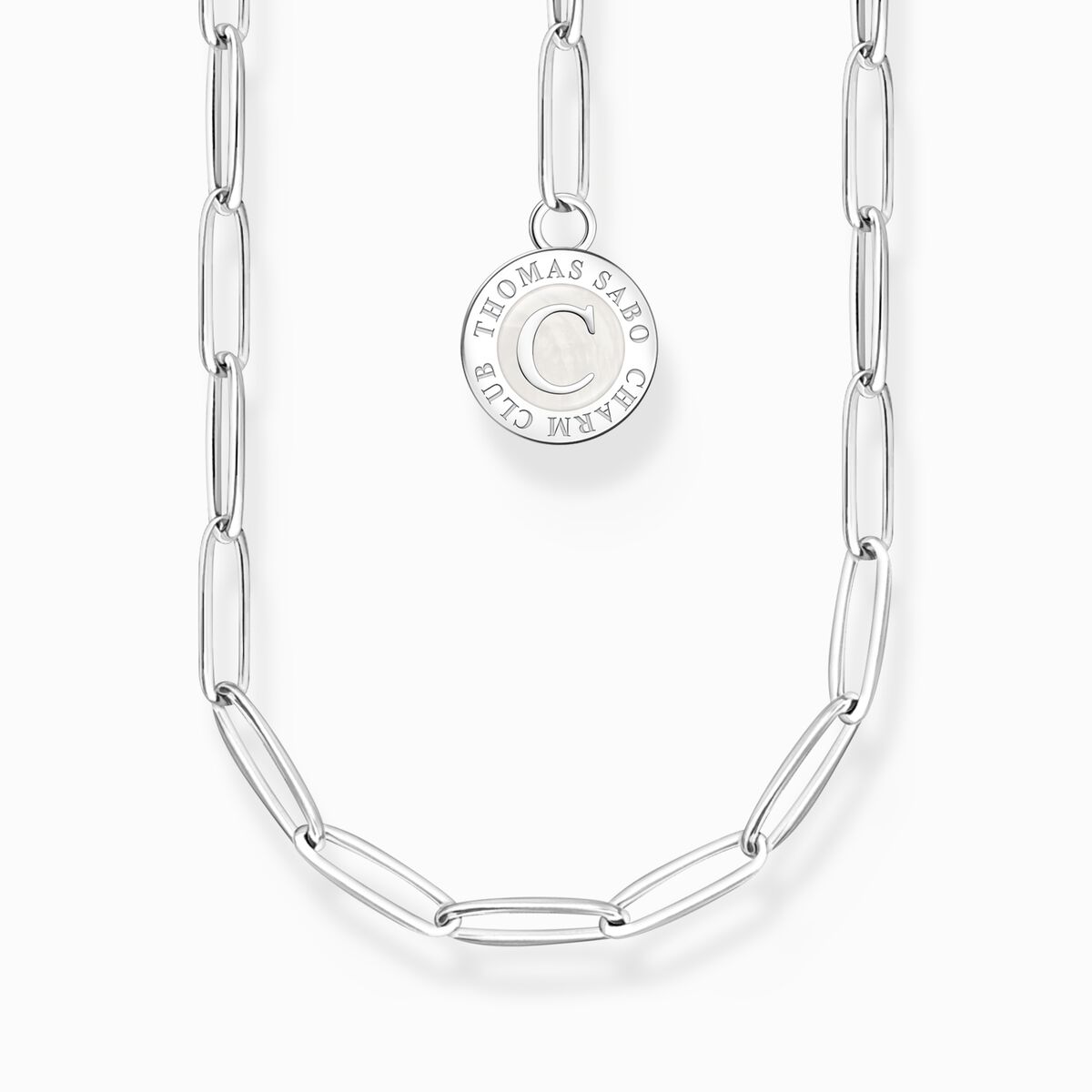 THOMAS Charm necklace: silver | Sterling SABO