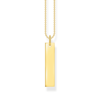 Necklace with lock: engravable, silver – THOMAS SABO