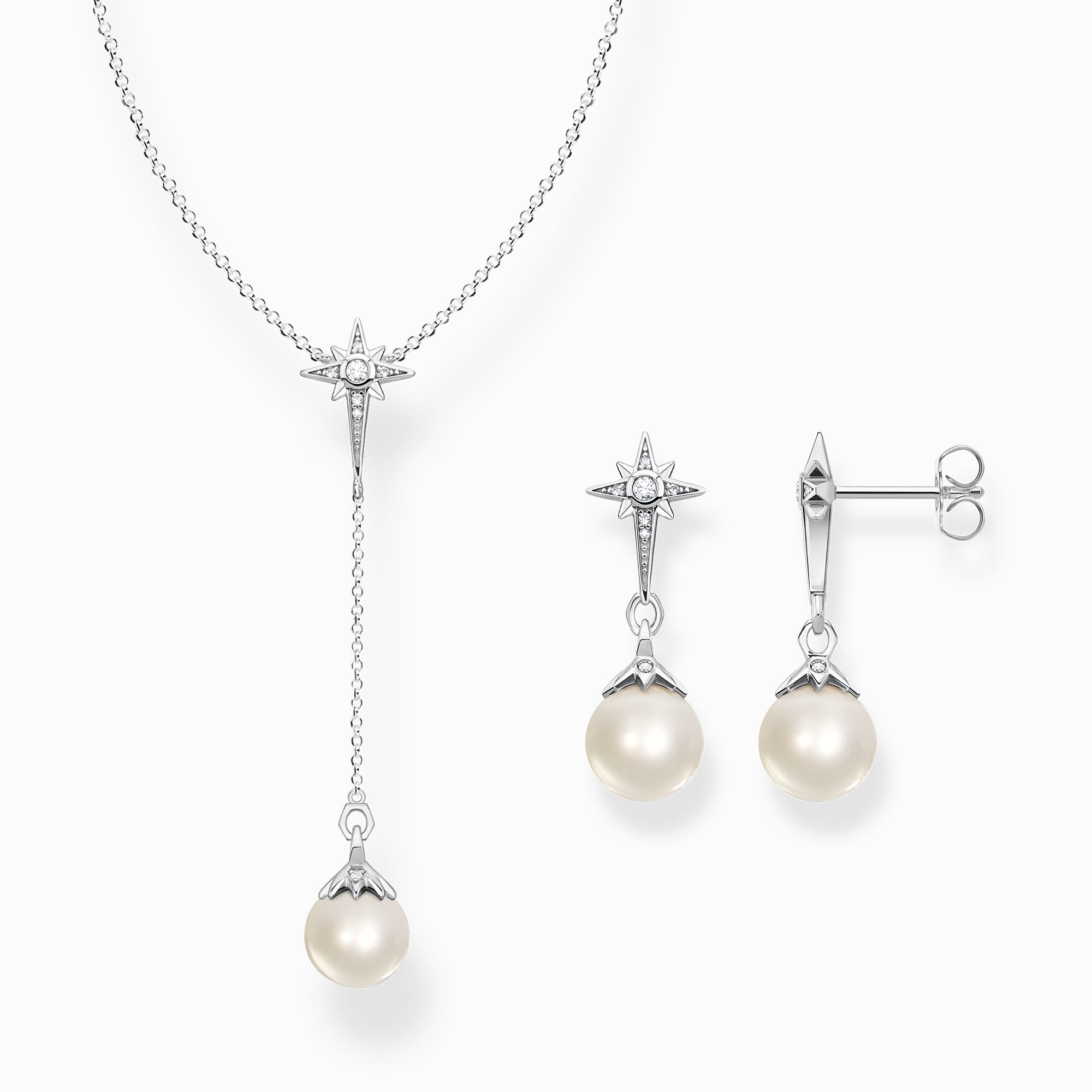 & pearl THOMAS Necklace freshwater SABO Silver | for women: