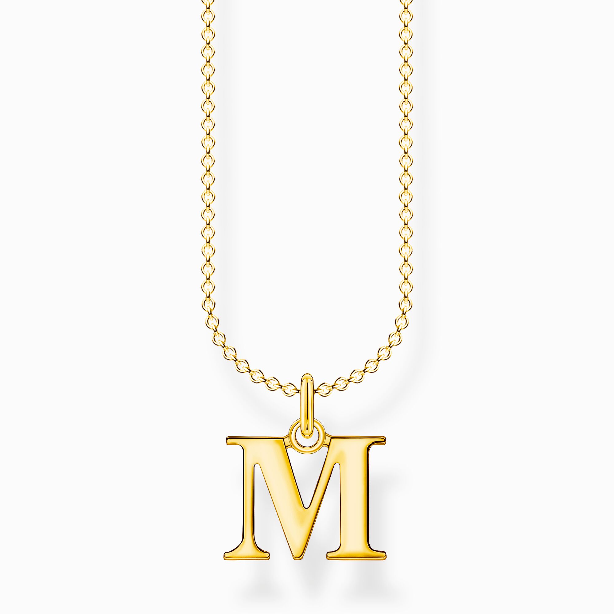 Cadena letra m oro de la colección Charming Collection en la tienda online de THOMAS SABO