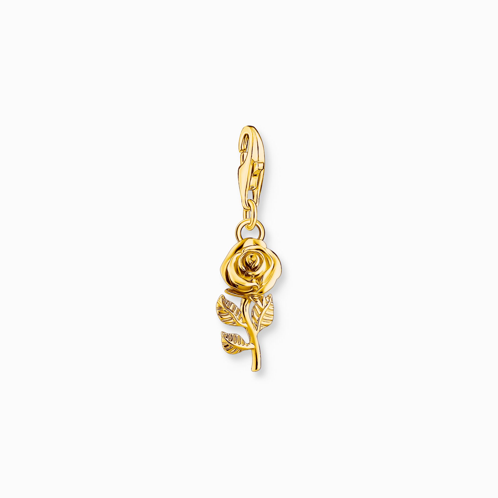 Charm de rosa con ba&ntilde;o de oro de la colección Charm Club en la tienda online de THOMAS SABO