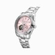 Silver automatic watch with 36 mm and rebel pink dial from the  collection in the THOMAS SABO online store