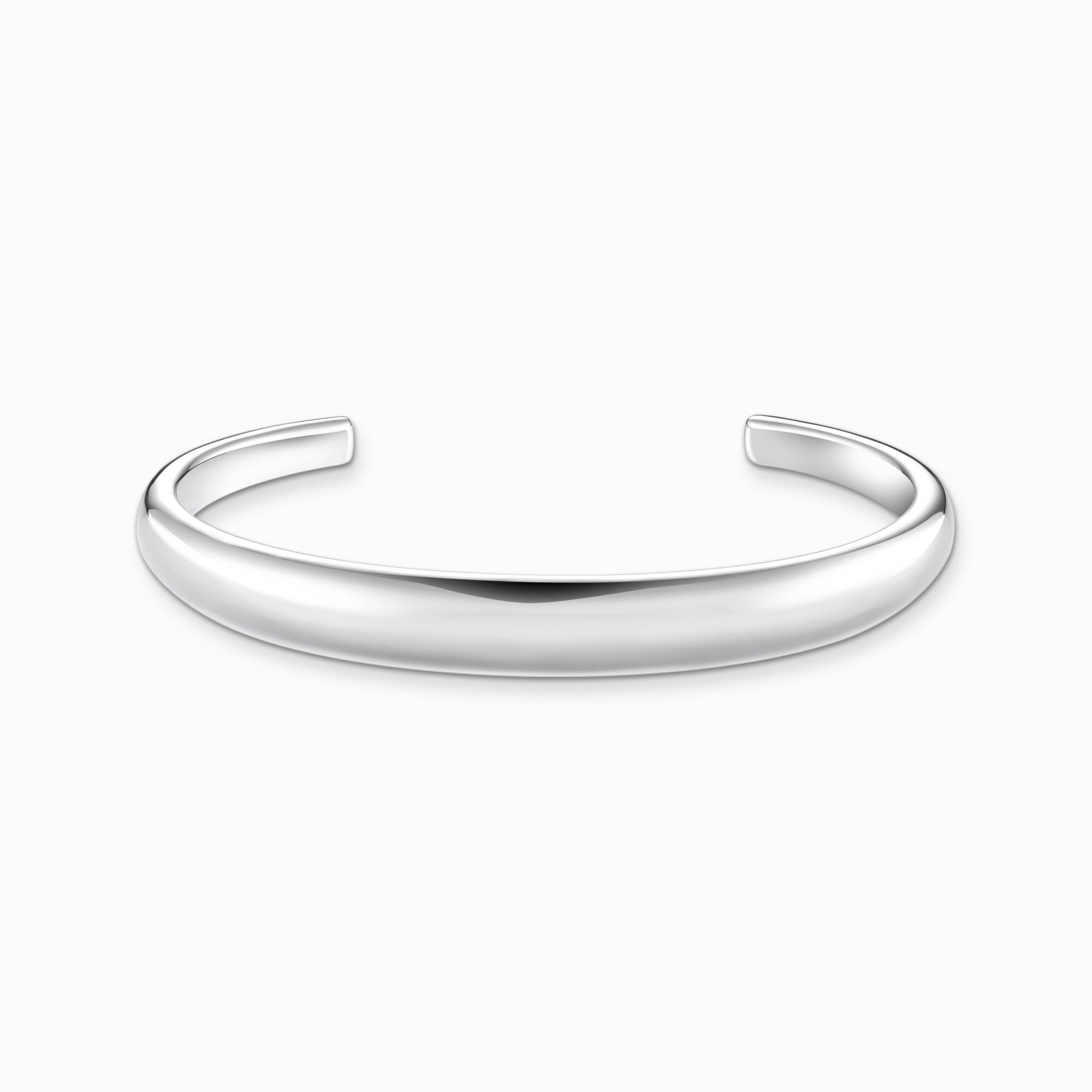 Silver bangle in timless design from the  collection in the THOMAS SABO online store