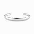 Silver bangle in timless design from the  collection in the THOMAS SABO online store