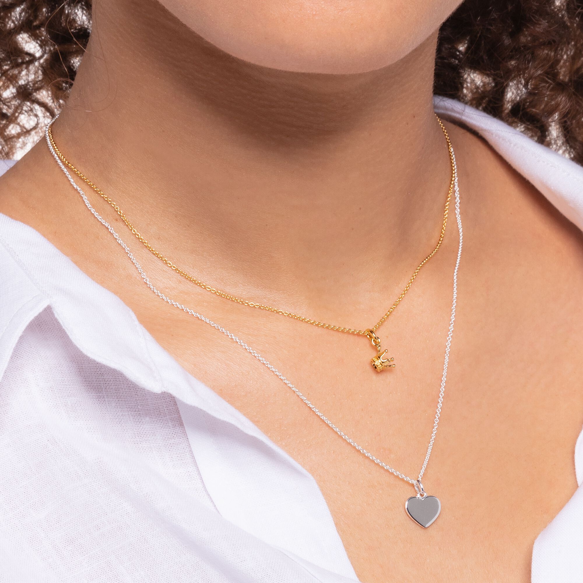THOMAS heart with SABO pendant Necklace –