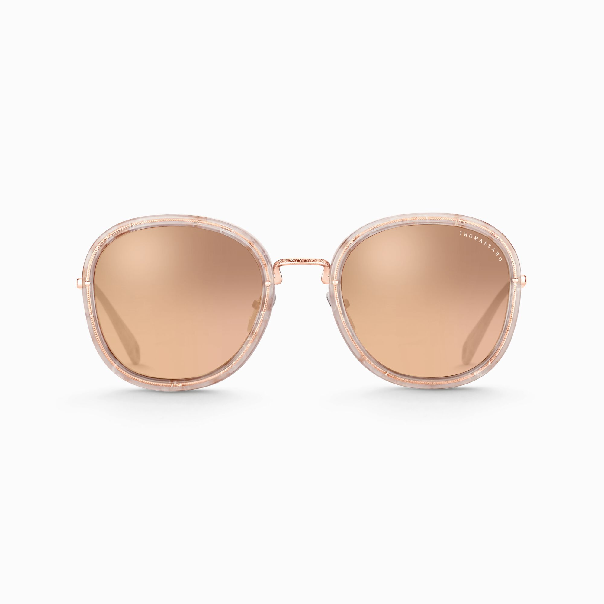 | Quadratisch rosa Sonnenbrille Mia Verspiegelt THOMAS SABO
