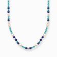 Cadena con piedras azules y perlas de la colección Charming Collection en la tienda online de THOMAS SABO