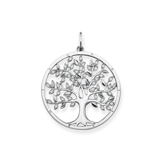 Silver necklace with Love of | THOMAS SABO Tree pendant