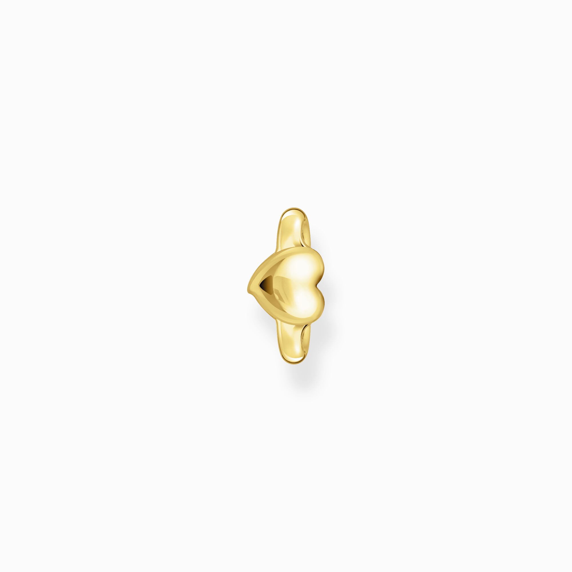 Gold-plated ear cuff heart-shaped from the  collection in the THOMAS SABO online store