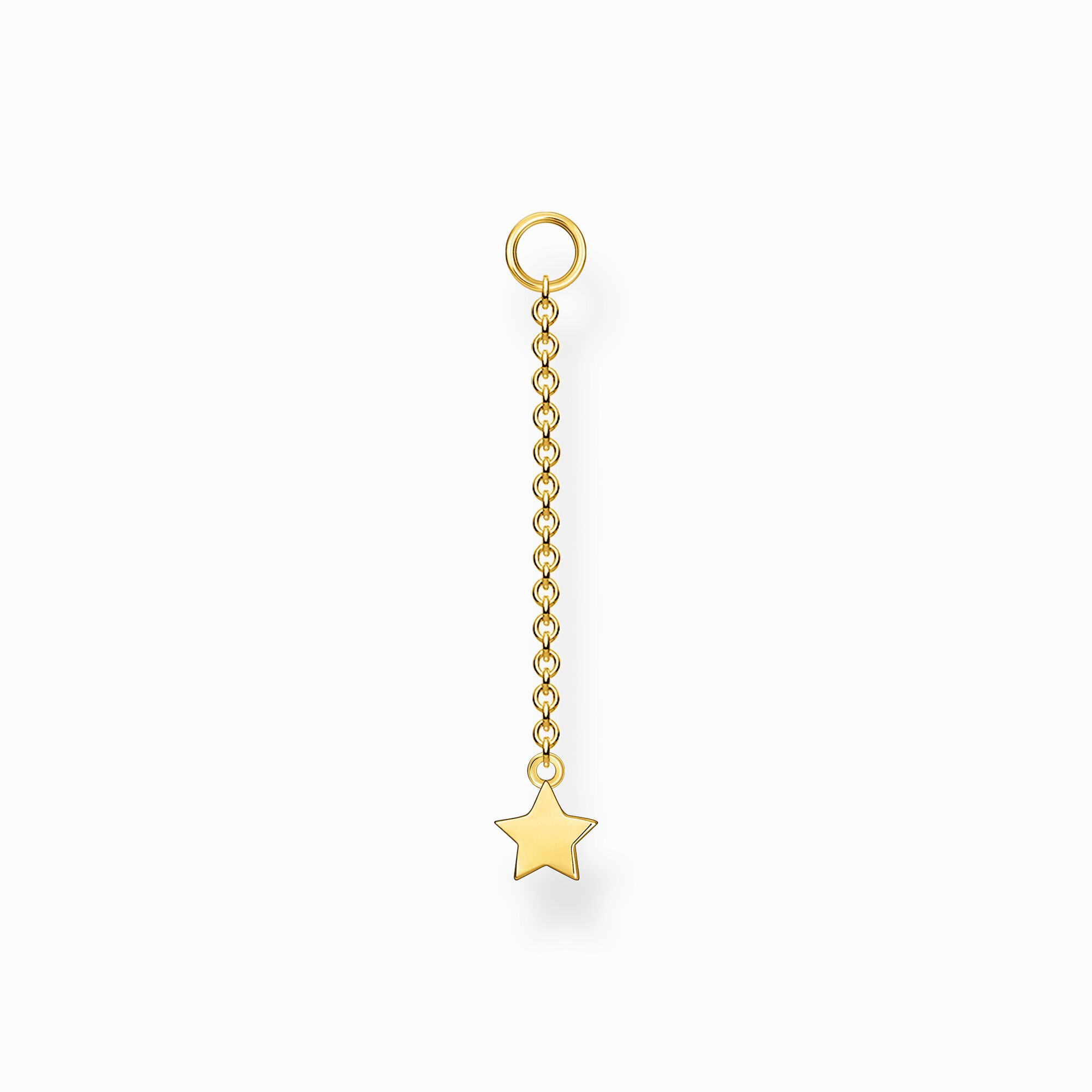 THOMAS chain with SABO pendant earring – Golden