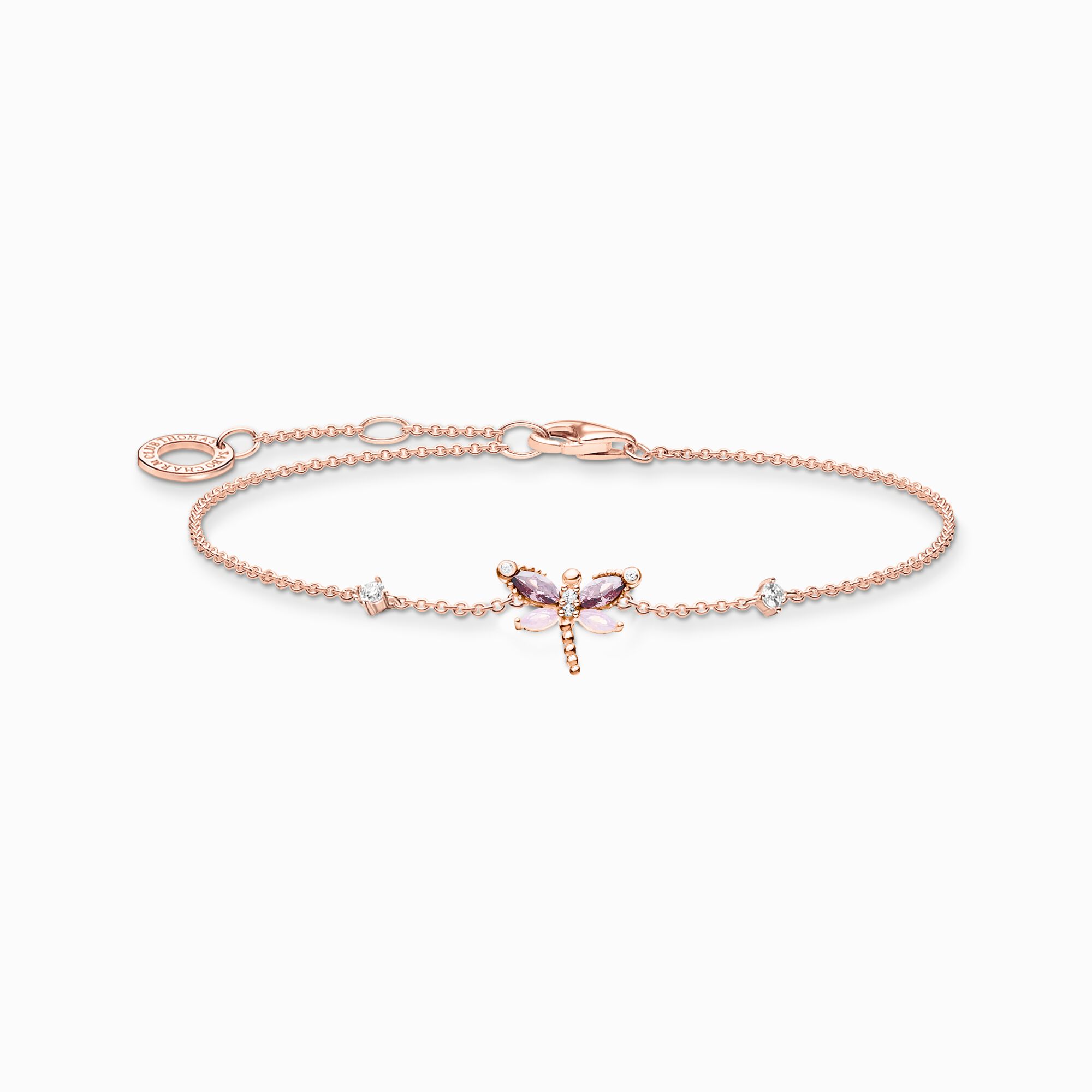 Thomas Sabo Ladies' Bracelet Tree of Love Rose Gold Plated A2041