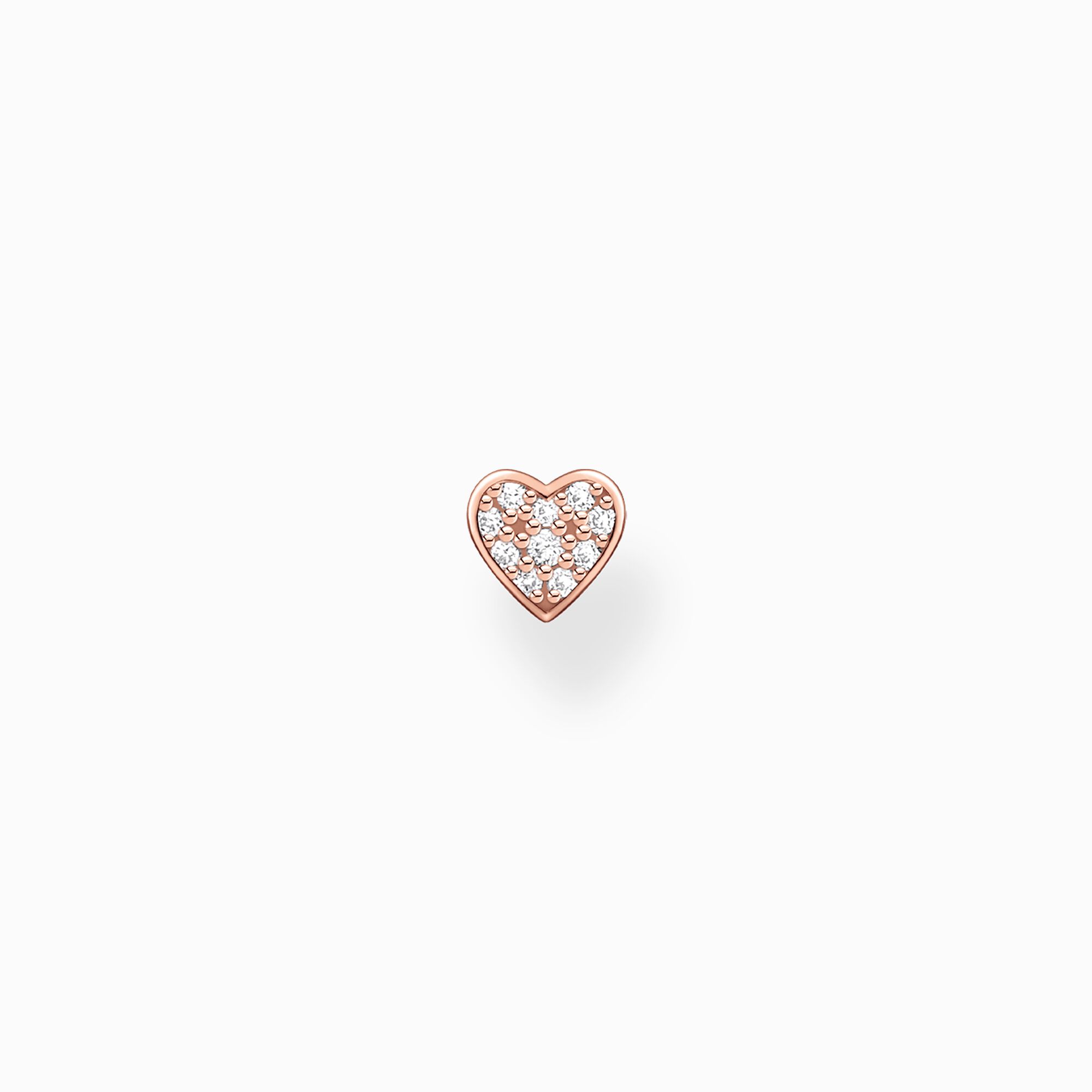 in SABO rosé: THOMAS love your Show Ear with stud ❤-shaped
