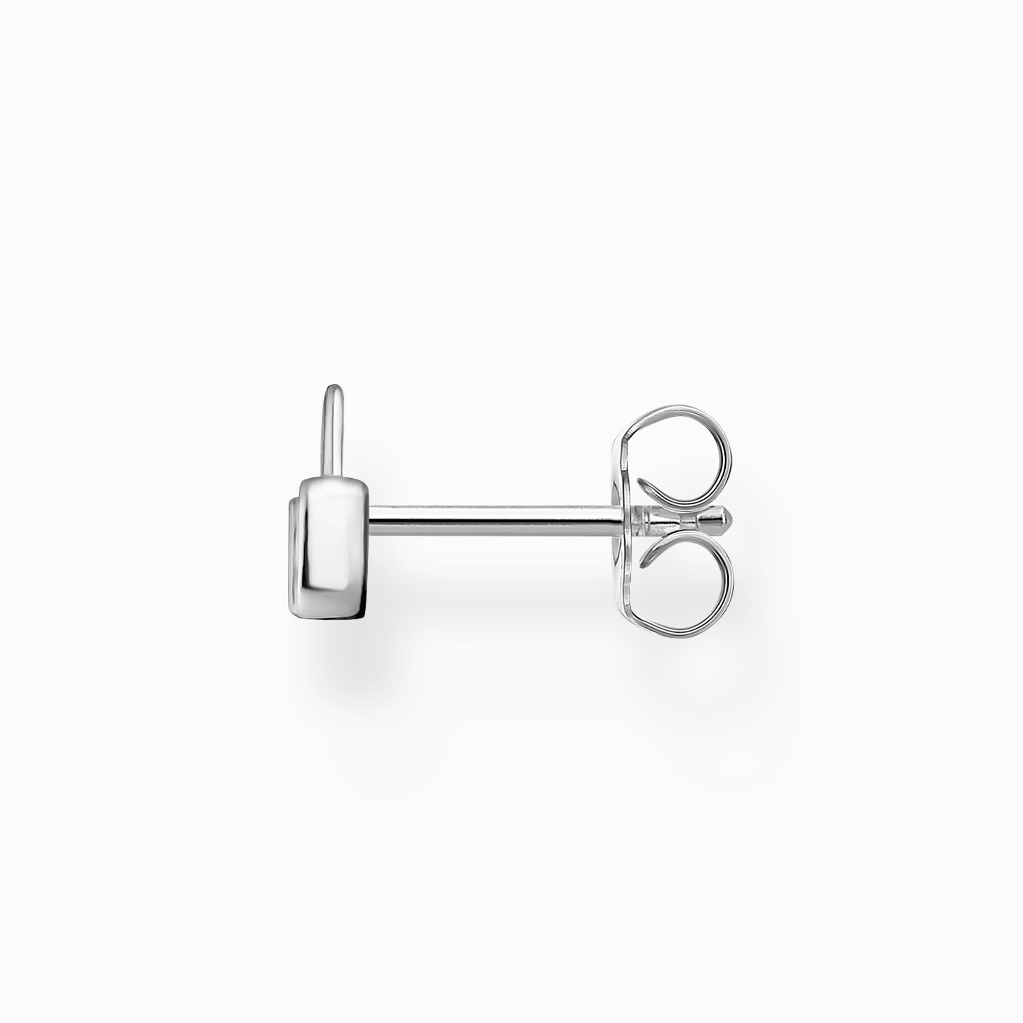 Sterling Silver Square Padlock Clasp