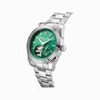 Silver automatic watch with 36 mm and emerald green dial from the  collection in the THOMAS SABO online store