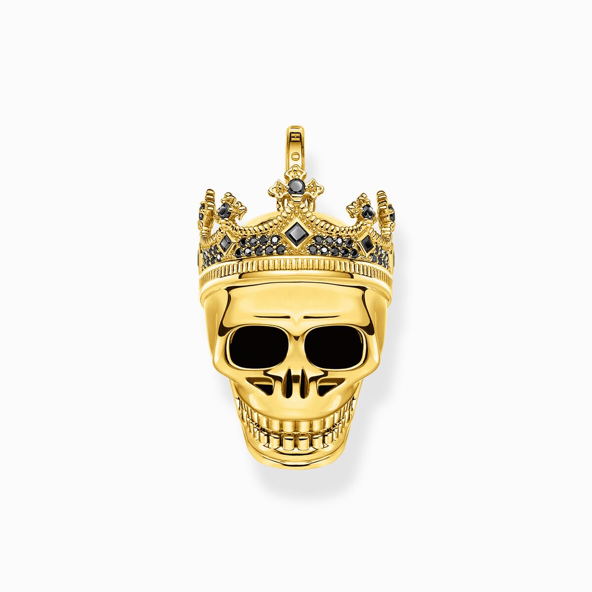 TFJ Men Gold Wallet Chain Fashion Metal Skeleton Skull Charms Key