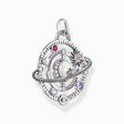 Silver pendant in cosmic design with colourful stones from the  collection in the THOMAS SABO online store