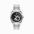 Silver automatic watch with 41 mm and black dial from the  collection in the THOMAS SABO online store