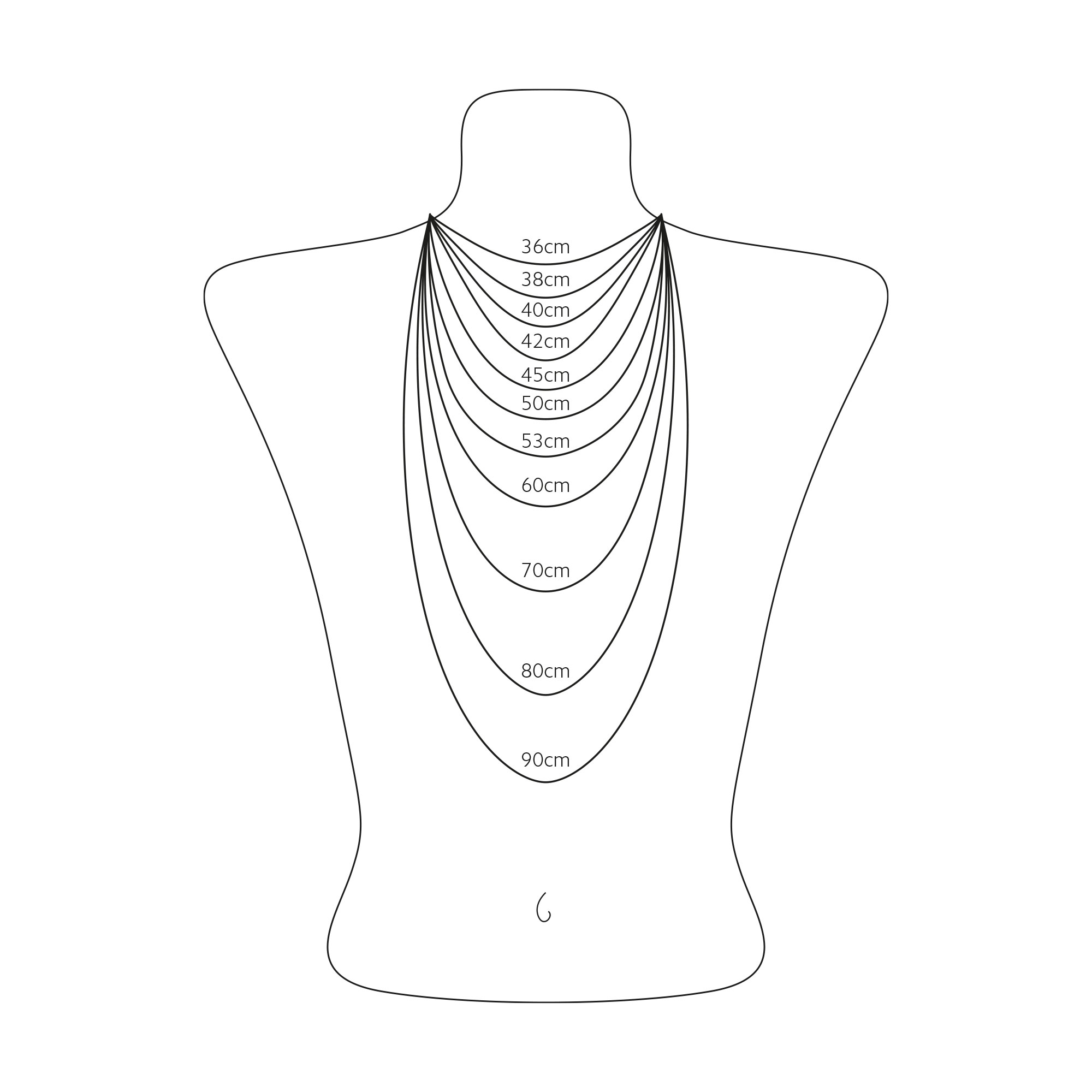 Double row necklace in silver – THOMAS SABO